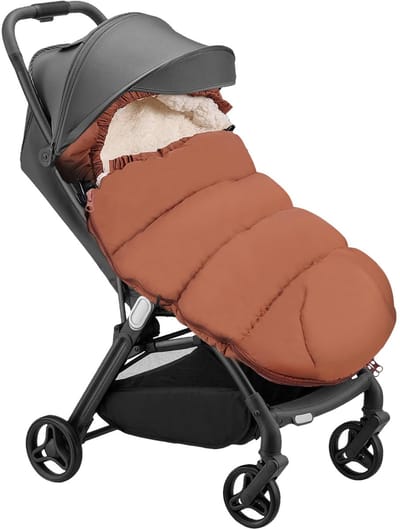 Unyqoos® Warme en comfortabele voetenzak voor kinderwagen en buggy in de winter