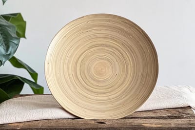 DIY Mozaïek Bamboe schaal Groen - Hobbypakket - Knutselpakket voor volwassenen - doe het zelf pakket - Little Creations
