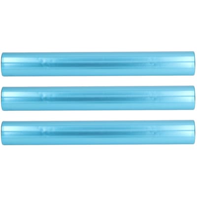 3 STUKS Competitie Estafette Stok Heldere Kleur Hol Uitgesneden Aluminiumlegering Estafette Stok Baan voor blue
