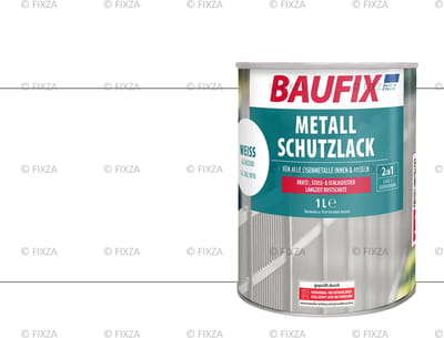 BAUFIX Metaallak wit 1 Liter