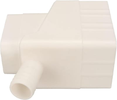 Regenwater Opvang - Regenpijp Omleider - Gazon Irrigatie - ABS Constructie - 40 Inch Slang - Wit
