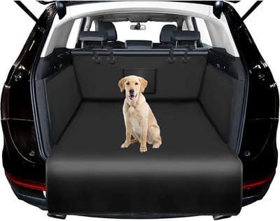 Honden Kofferbakmat - Auto Beschermhoes - Reizen met Honden - Waterdicht & Antislip - Zwart