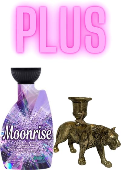 Devoted Creations Moonrise 400 ml + Kandelaar Tijger Bronze