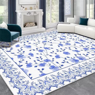 Woonkamer Tapijt Frans Retro Crème Stijl Lichte Luxe Superieur Slaapkamer Bed Deken Huis Garderobe Bank Tafel Mat 160*230cm