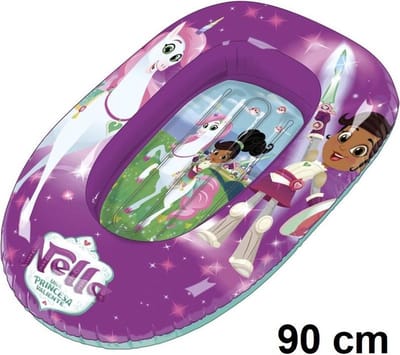 Opblaasbootje Nella de Ridder Prinses - opblaasbaar boot peuter| kind- 2 tot 8 jaar kinderen- 90 cm