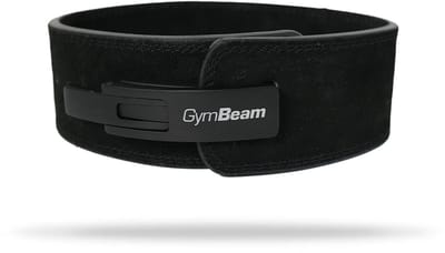 GymBeam LEVER Gewichthefgordel Zwart/Oranje S