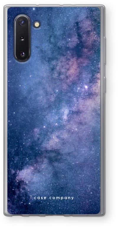 Hoesje geschikt voor Samsung Galaxy Note 10 hoesje - Nebula - Soft Cover Telefoonhoesje - Bescherming aan alle Kanten en Schermrand