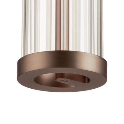 SLV LED hanglamp Quimera, koperkleurig, Ø 8 cm, CCT
