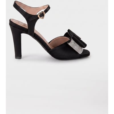 Moschino Love Rhinestone Sandals Black Maat: 35 | Sandalen Outlet | Dames | Zwart