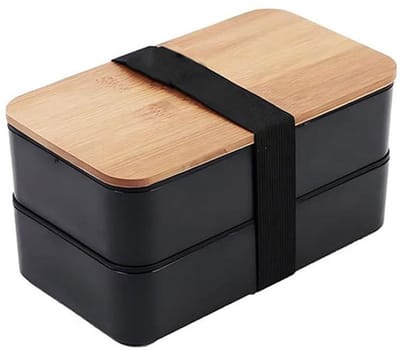 lunchbox-Japanse Bento Box-lunchbox volwassenen-lunchbox kinderen-lunchbox met vakjes-Lunchbox met Vakken- Ideaal voor Werk- School en Onderweg