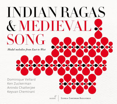 Dominique Vellard, Ken Zuckerman, Anindo Chatterjee, Keyvan Chemirani - Indian Ragas & Medieval Songs (CD)