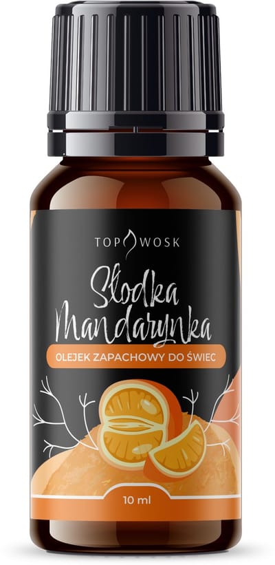 TopWosk - Geurolie voor Kaarsen - Zoete Mandarijn - 10 ml