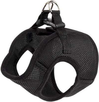 De-Tail Harnas polyester zacht XXL 66-69 cm Zwart