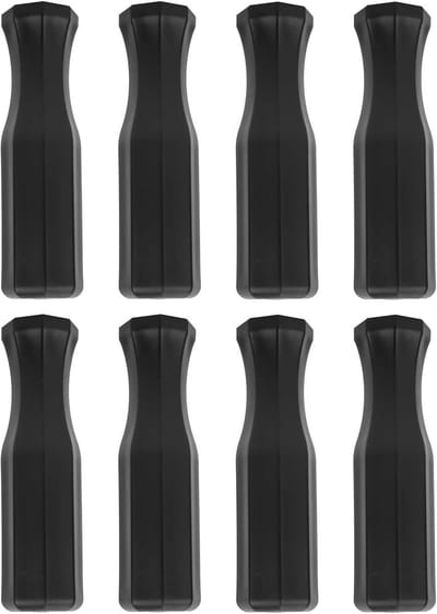 8 Stuks Voetbal Handvatten voor Tafelvoetbal, Vervangende Accessoires voor Binnen, Lichtgewicht en Ergonomisch Ontwerp voor Optimale Grip