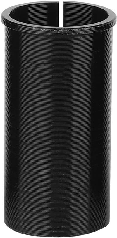 Zadelpen Adapter - Zadelbuis Verkleiner - Fiets Zadel Vergroten - Precisie CNC Gefreesd - 27.2mm naar 30mm - Zwart