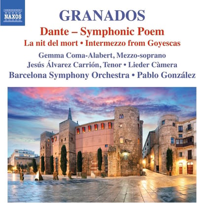 Barcelona Symphony Orchestra, Pablo González - Granados: Dante-Symphonic Poem (CD)