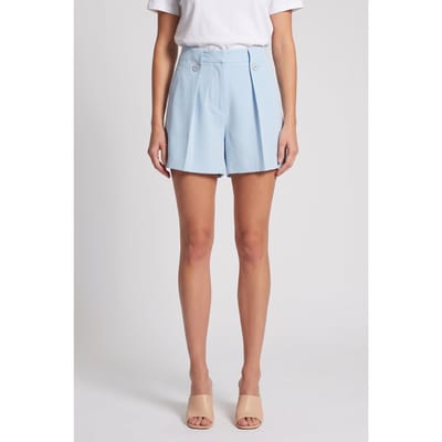 GUESS Nina Shorts Pants Soft Blue Taglia: 38 | Pantaloncini Outlet | Donna | Blu