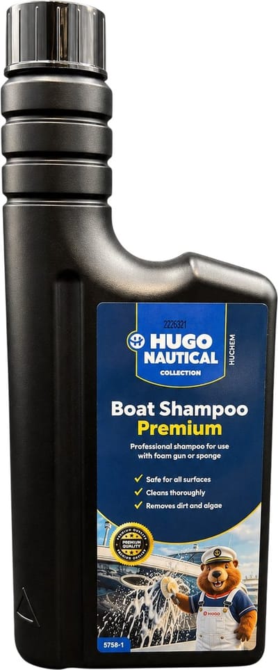 Boat Shampoo Premium – Professionele Boot Shampoo voor Glanzend en Streeploos Resultaat | 500ml | Hugo Nautical