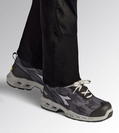 Diadora SHARK SI LOW S1PS FO SR SC GRAY/BLACK (C2539) 35
