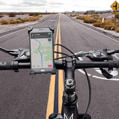 Opline Fietstelefoonhouder - universele houder - 360° draaibaar - anti-shake