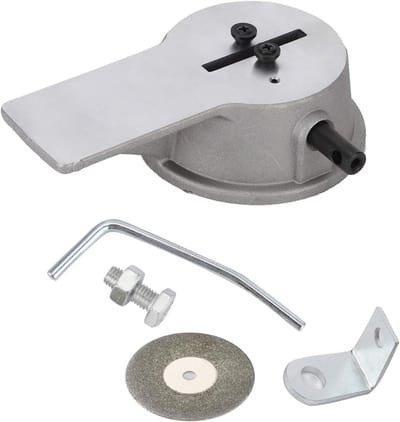 Dailygoods- Zuigerveerfiler - Eenvoudige installatie - Aluminium Slijpschijf - Accessoire voor auto- en mechanische reparaties - Directe vervanging - Praktisch hulpmiddel - Pistonringfiler