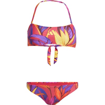 adidas Sportswear adidas x FARM Neckholder Bikini Set - Dames - Roze