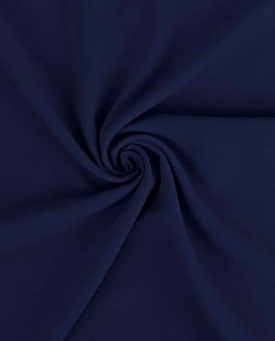 Burlington Stof Uni per Meter – Jeans Blauw – Stevig & Vormvast – Texture Stof – Voor Broeken, Rokken & Colberts