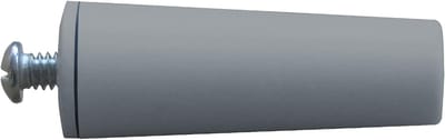 Rolluik stopnokken - Stopblokjes - Rolluik beveiliging - Voor mini maxi - 22 x 60 mm - Grijs