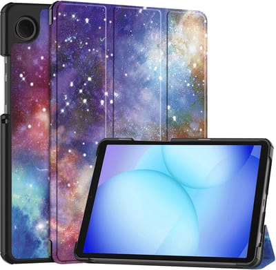 Hoesje - Geschikt voor Samsung Galaxy Tab A11 / A9 - Dun & Stevig - Hardcover Book Case - Trifold Bookcase Hoes - Hard Cover - Tablethoes - Galaxy