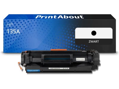 PrintAbout huismerk Toner 135A (W1350A) Zwart Geschikt voor HP