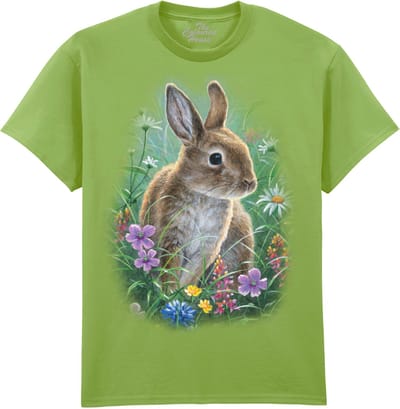 Konijnen Spring Bunny The Coloured House T-shirt M