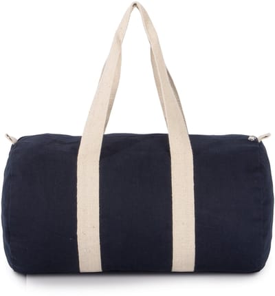 Kimood Reistas van katoencanvas KI0632 - Navy / Off White - One size