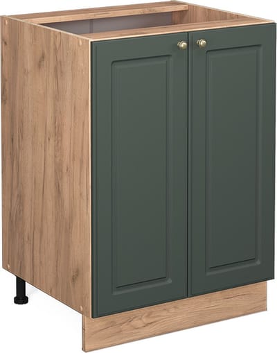 Vicco Fame-Line Keukenonderkast – 60 cm zonder werkblad Groen-Goud Landhuis