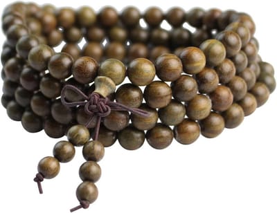 Sandelhout Armband 108 Kralen voor Yoga en Meditatie