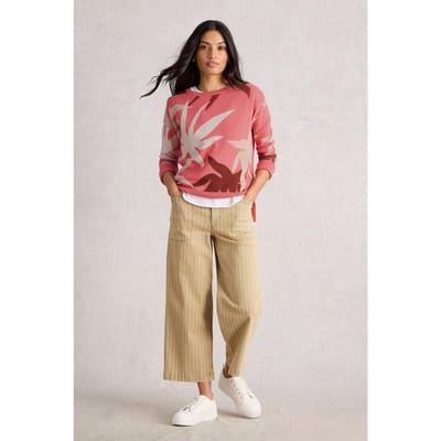 White Stuff Olive Jumper Coral Multi Taglia: 10 | Maglioni a maglia Outlet | Donna | Arancia