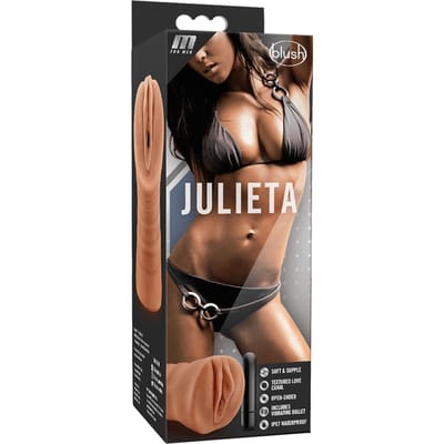 M for Men - Julieta Masturbator Met Bullet Vibrator - Vagina