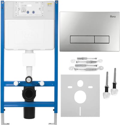 Rea - Wc Voorwand Installatiesysteem K011a-q Hd Satin