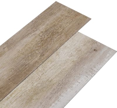 Zelfklevende PVC Vloerplanken 5,21 m² Houtnerf - Waterbestendig en Duurzaam