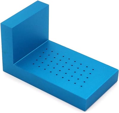 Houtbewerking Scribe Liniaal - T-vormige Liniaal - Precisie Markeren - Aluminium Legering - 68mm - Blauw