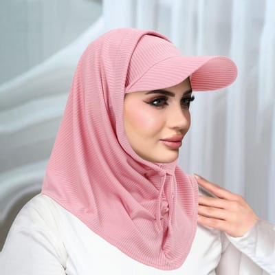 Turban Hoeden Effen Kleur Fietsen Sjaal Hijab Hoofddoek Wikkel Nek Beschermen Moslim Turban Muts Gebreide Hijab Petten Dames