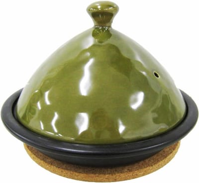 Gekookte Stoompan - Keuken Stomer - Gezond Koken - Vaatwasserbestendig - 23 cm - Groen