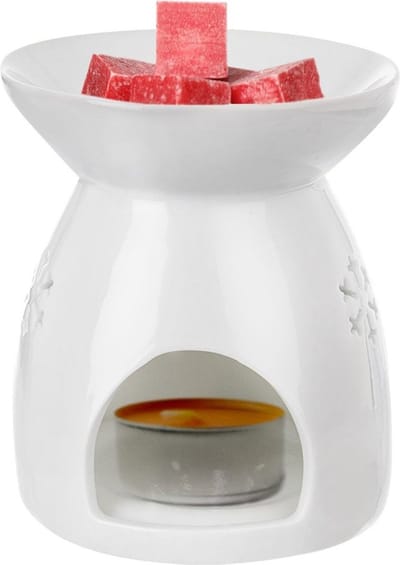 Aromabrander Keramiek - Oliebrander - Geurbrander - Aroma Olie Brander - Wax - Geurverspreider