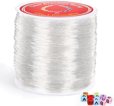 Duurzame 1mm x 80m Elastische Kralendraad voor DIY Sieraden, Armbanden, Halskettingen en Ambachten