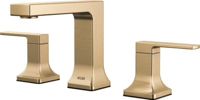 Badkamer Kraan - Wastafelkraan Bad - Badkamer Renoveren - WaterSense Gelabeld - 3 Gat 4-16 inch - Champagne Brons