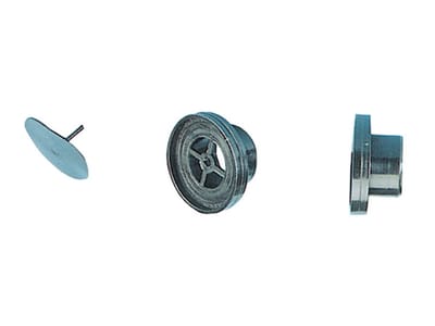 TERUGSLAGKLEP VOOR LENSPLUGKOKER, 22MM