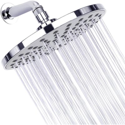 Hoge druk douchekop 8 inch regendouchekop G1/2 verstelbare badkamer douchekop sproeikop gepolijst chroom bad regen ronde douche