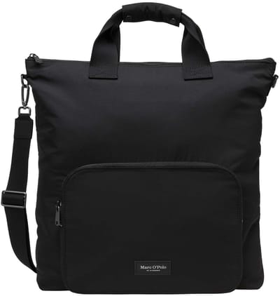 Marc O'Polo Handtas Schoudertas Gunis Shopper Black Zwart