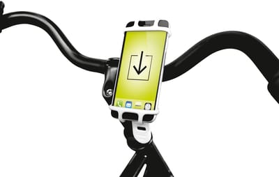 Dresco Telefoonhouder - Geschikt voor Smartphones van 10 tot 15 cm - Wit