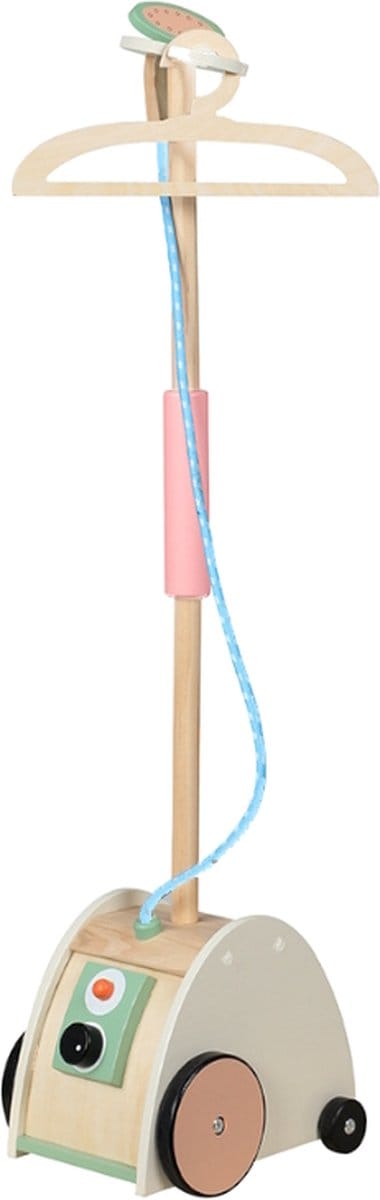 Eco Toys - Houten Stoomapparaat - Multicolor - Inclusief Kledinghanger & Spuitflesje - Vanaf 3 Jaar