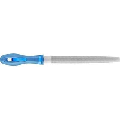 PFERD TOOLS 11235257 Werkplaatsvijl halfrond-spits kap 2 incl. ergonomisch vijlheft Lengte 250 mm 1 stuk(s)